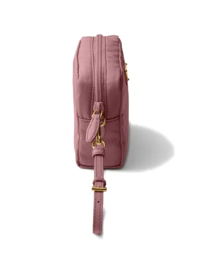 Prada Small Re-nylon Pouch In Pink