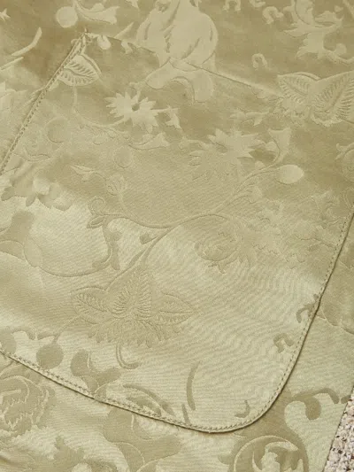 Shanghai Tang Front Toggle Jacket In Neutral