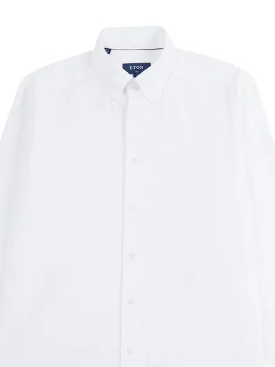 Eton Button-down Shirt In White