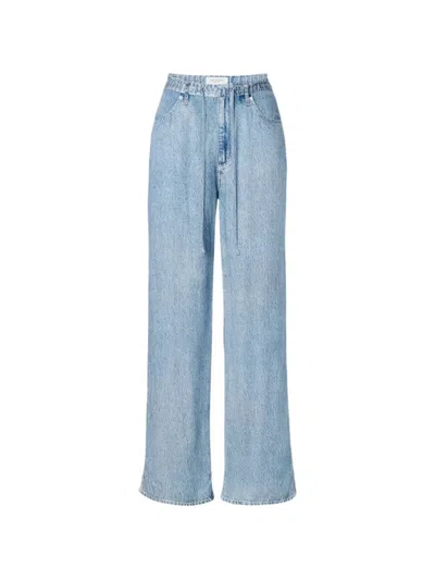 Rag & Bone Ultra Featherweight Phoebe Drawstring Jeans In In Tildn In Blue
