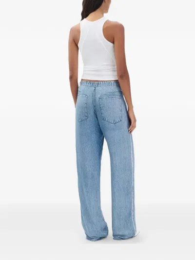 Rag & Bone Ultra Featherweight Phoebe Drawstring Jeans In In Tildn In Blue