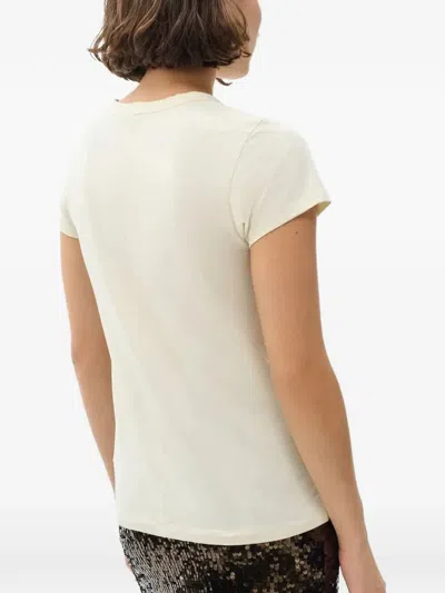 Rag & Bone Cheers Crewneck Graphic Tee In White