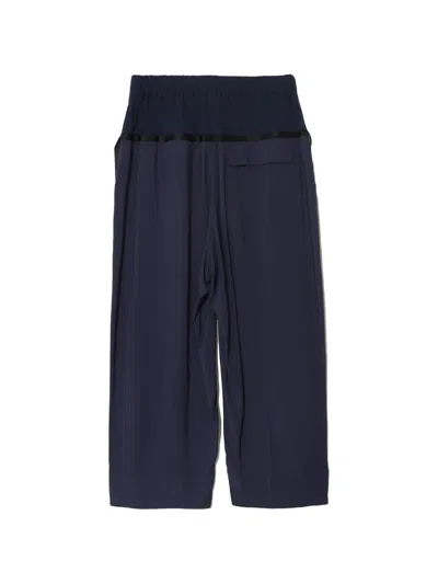 Undercover Drawstring Track Pants In Blue