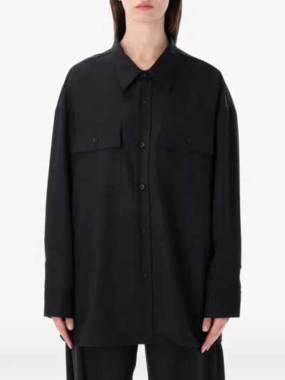 The Latest Daria Long-sleeve Shirt In Black