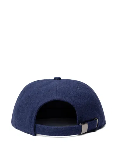 Cavendish Embroidered Cap In Blue