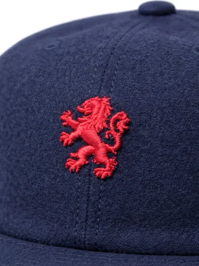 Cavendish Embroidered Cap In Blue