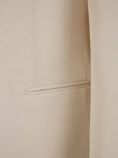 Lardini Buttoned Single-breasted Blazer In Neutral