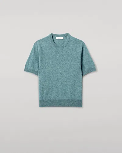 Johnstons Of Elgin Classic Cashmere Green T-shirt