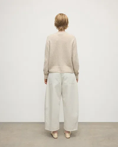 Johnstons Of Elgin Donegal Cashmere Cream Cardigan In Neutral