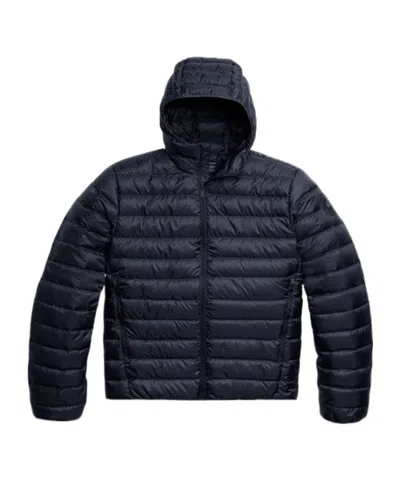 Canada Goose Men Stratus Tonal Label Hooded Jacket In Black