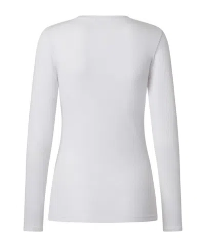 Samsoe & Samsoe Long-sleeved T-shirt In White