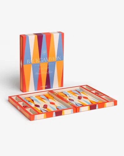 Printworks Lacquered Backgammon, Red