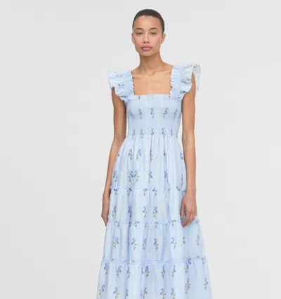 Hill House Home The Ellie Nap Dress In Blue