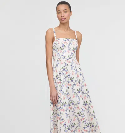 Hill House Home The Margot Midi Dress In Multi