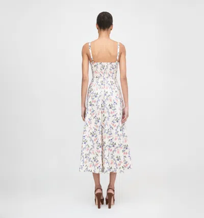 Hill House Home The Margot Midi Dress In Multi