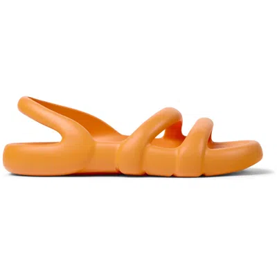 Camper Kobarah Strap Flat Sandals In Orange