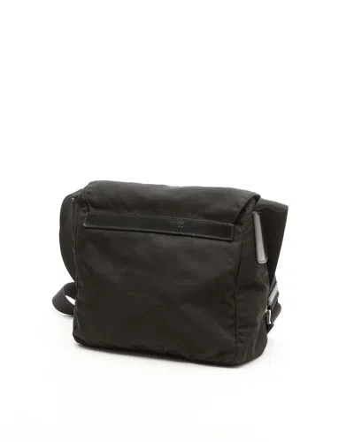 Prada Tessuto Messenger Bag In Black