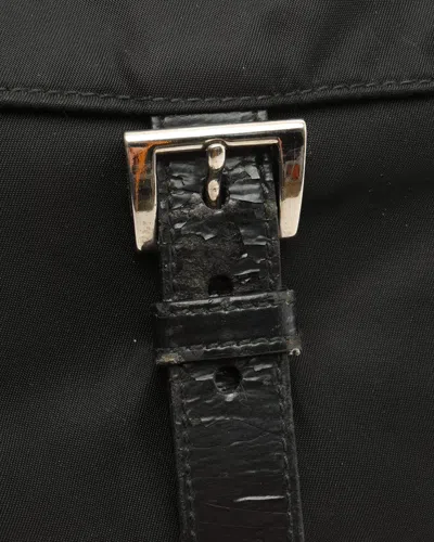 Prada Tessuto Messenger Bag In Black