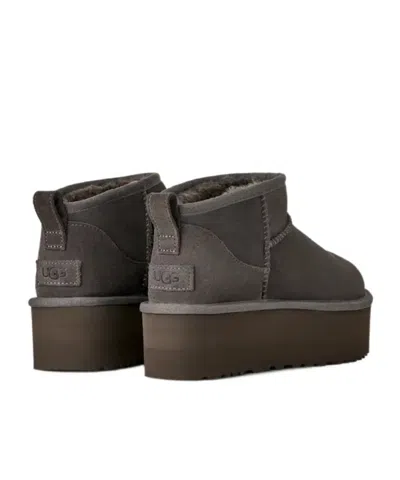 Ugg 51mm Platform Suede Boots In Multi