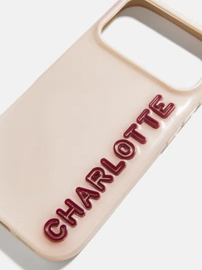 Baublebar Fine Line Custom Iphone Case In Neutral