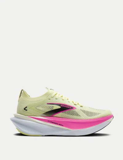 Brooks Hyperion Max 3 Running Shoe In Yellow