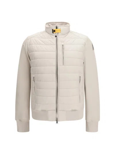Parajumpers Logo-patch Padded Jacket In Neutral