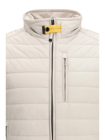 Parajumpers Logo-patch Padded Jacket In Neutral
