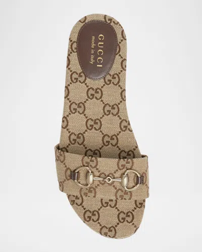 Gucci Emporio Armani Cotton Blend Crewneck Sweatshirt In Neutral