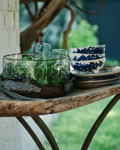 Jan Barboglio Ensaladera Serving Bowl In Multi