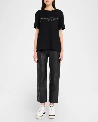 Stella Mccartney Sneak-elyse 80mm Vegan Leather Platform Sneakers In White