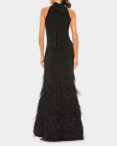 Mac Duggal 11627 Long Fitted Formal Evening Prom Gown In Black