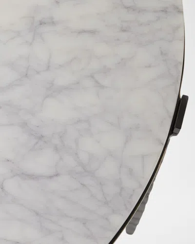 Interlude Home Como Side Table In Black