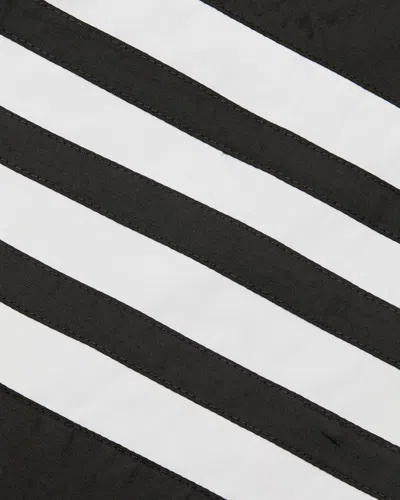 Thom Browne Drawcord Waist Track Pants With Four Stripes In Black