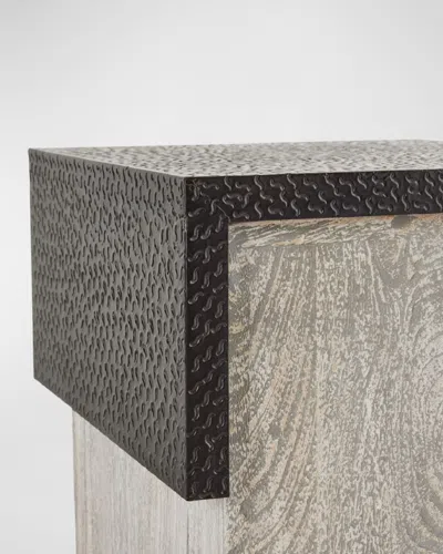 Arteriors Exeter Accent Table In Gray