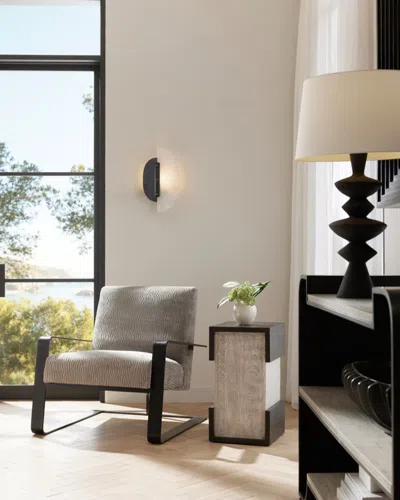 Arteriors Exeter Accent Table In Gray