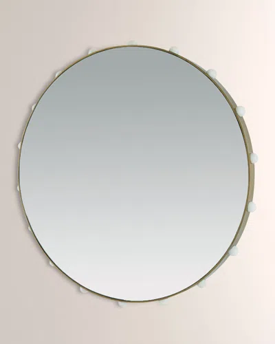 Arteriors Estera 43" Wall Mirror In White