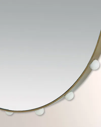 Arteriors Estera 43" Wall Mirror In White