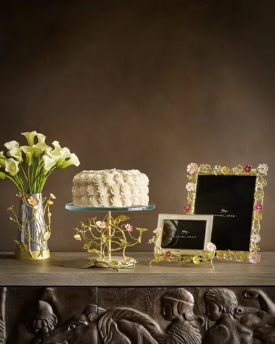 Michael Aram Wildflowers Cake Server In Multi