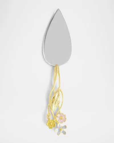 Michael Aram Wildflowers Cake Server In Multi