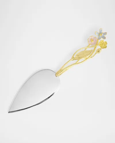 Michael Aram Wildflowers Cake Server In Multi