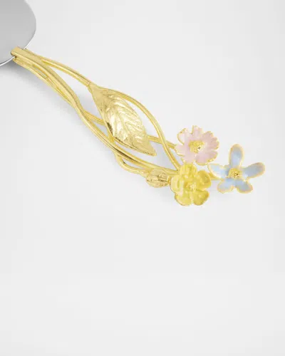 Michael Aram Wildflowers Cake Server In Multi