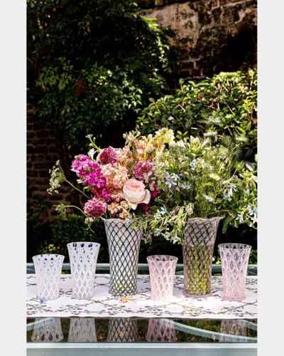 Juliska Trellis 9" Flared Vase In Multi