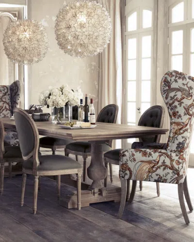 Neiman Marcus Capiz-shell 1-light Pendant In Multi