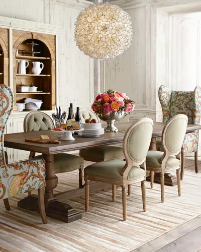 Neiman Marcus Capiz-shell 1-light Pendant In Multi