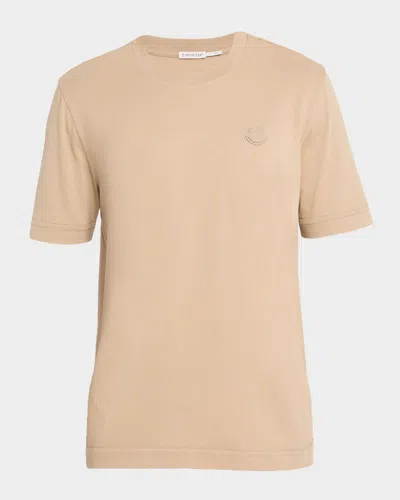 Moncler Short-sleeved T-shirt In Neutral