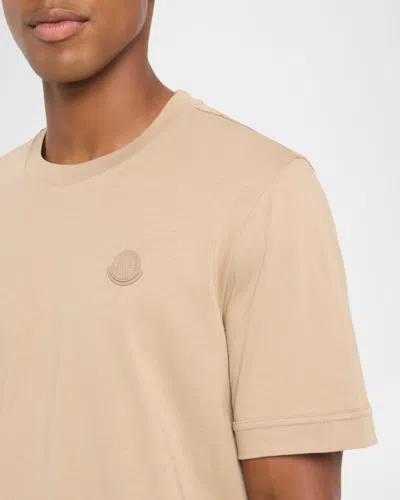 Moncler Short-sleeved T-shirt In Neutral