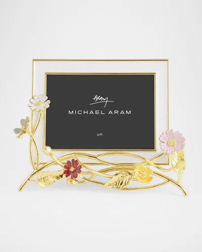 Michael Aram Wildflowers Enameled Frame In Multi