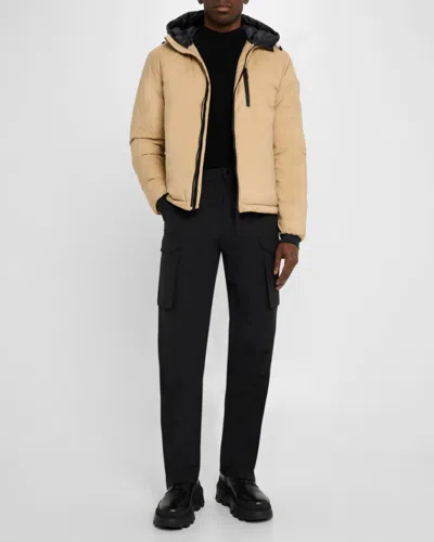 Canada Goose Black Label Lodge Down Jacket In Brown