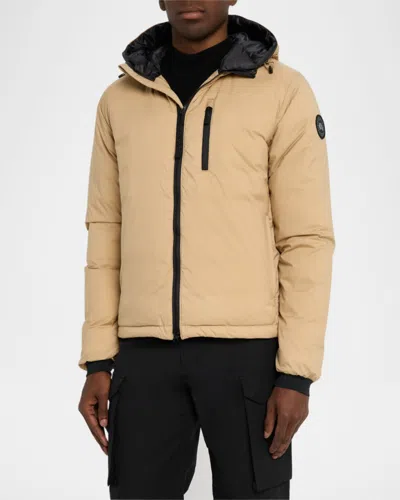 Canada Goose Black Label Lodge Down Jacket In Brown