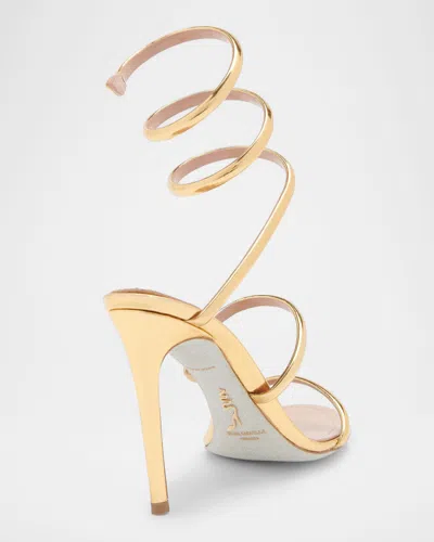 René Caovilla Heeled Sandals Rene Caovilla Woman Color Gold In Grey